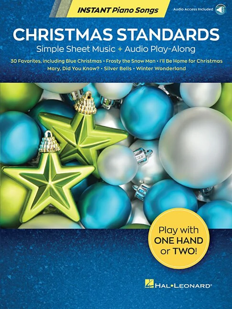 Christmas Standards - Instant Piano Songs: Simple Sheet Music + Audio Play-along