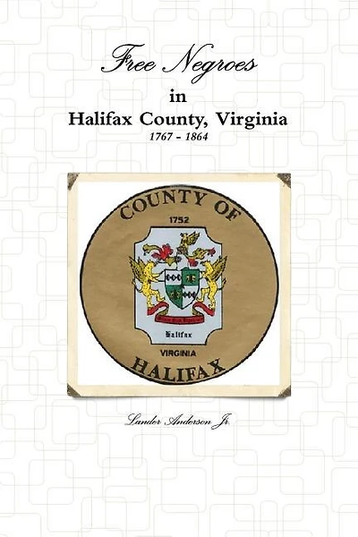 Free Negroes in Halifax Virginia