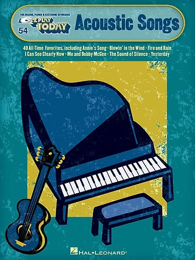 Acoustic Songs: E-z Play Today #54