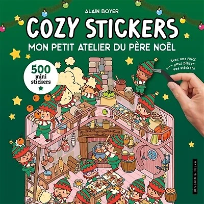 Mon petit atelier du Père Noël: 500 mini stickers