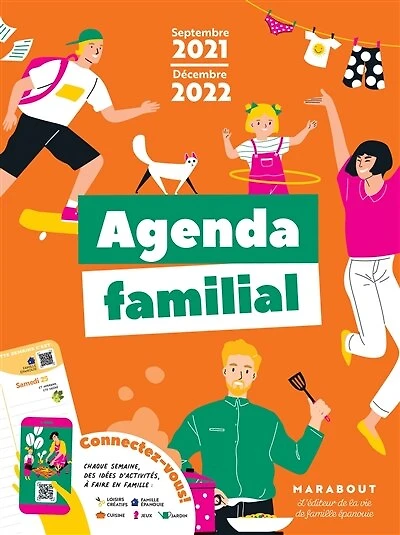 Agenda Familial -2021/2022 -autocollants