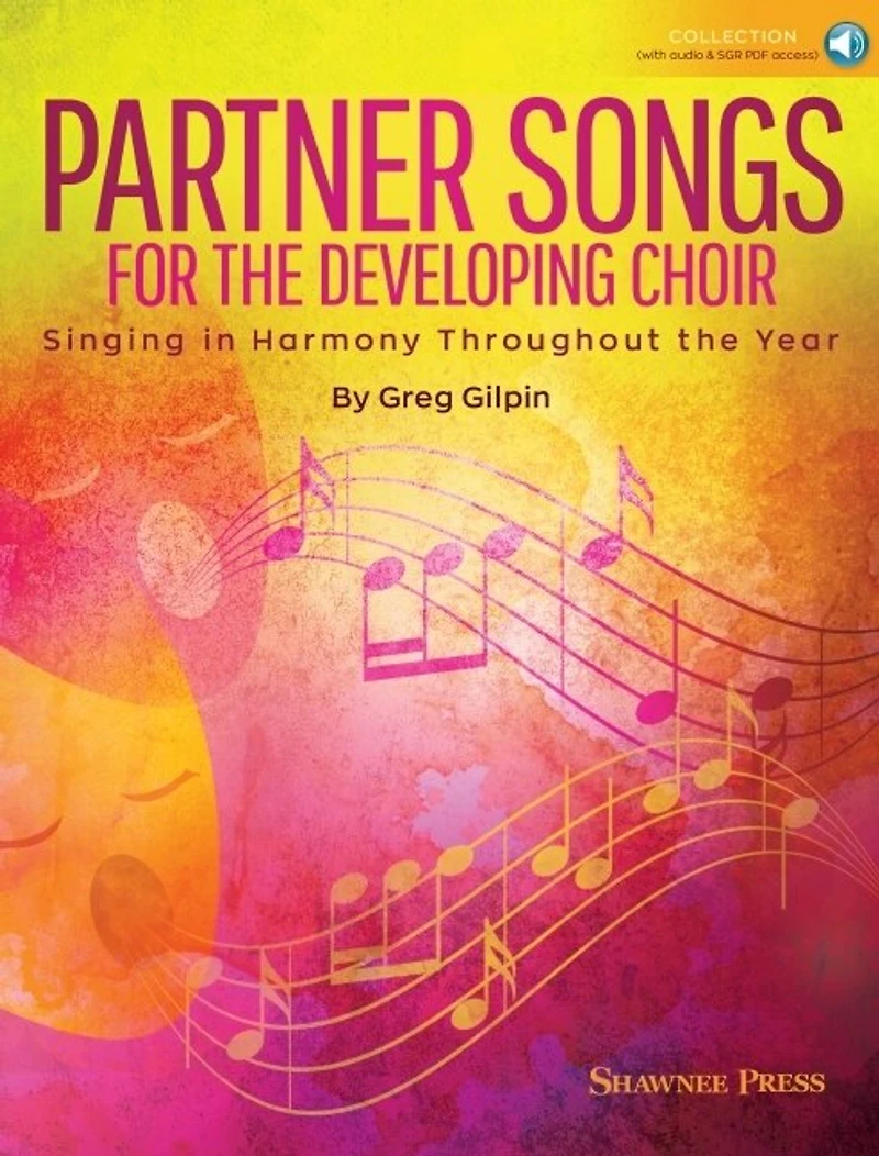 Partner Songs For The Developing Choir: Ten 2-part Reproducible Concert Chorals (book/online Audio): Ten 2-part Reproducible Concert Chorals