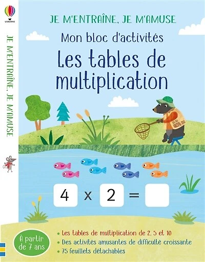 Les tables de multiplication: mon bloc d'activités