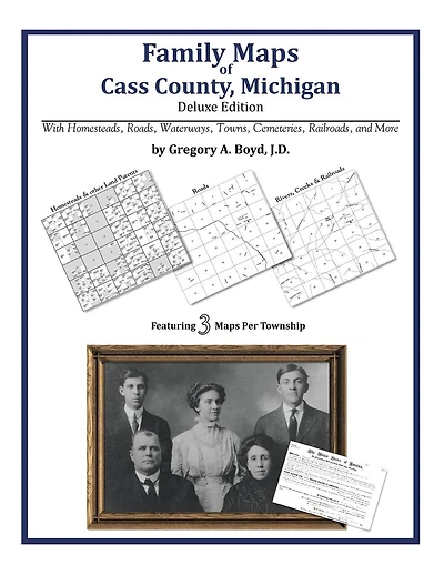 Family Maps of Cass County, Michigan