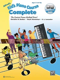 Alfred's Kid's Piano Course Complete: The Easiest Method Ever!, Book, Dvd And Online Video/audio