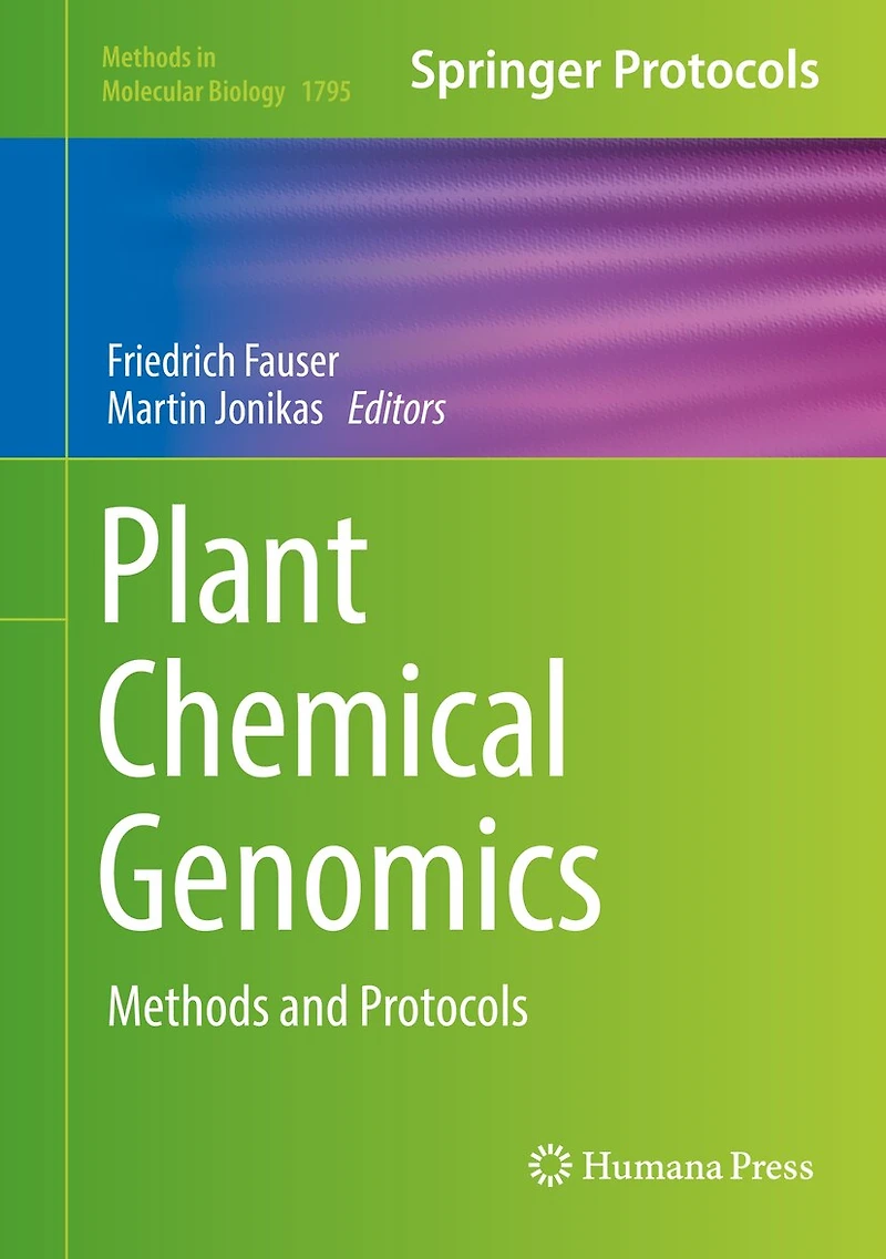 Plant Chemical Genomics: Methods And Protocols