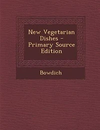 New Vegetarian Dishes