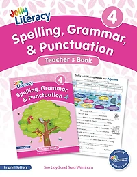 Spelling, Grammar, & Punctuation Teacher's Book 4: In Print Letters (American English Edition)
