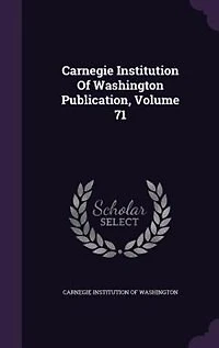 Carnegie Institution Of Washington Publication