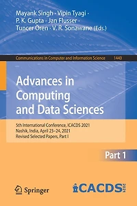Advances Computing and Data Sciences: 5th International Conference, ICACDS 2021, Nashik, India, April 23-24, Revised Selected Papers, Part I