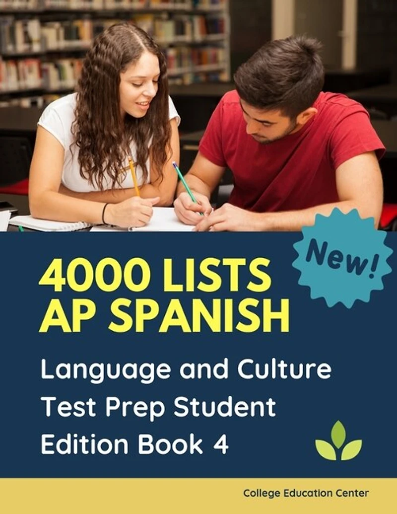 4000 lists AP Spanish Language and Culture Test Prep Student Edition Book 4: The Ultimate Fast track Spanish Literature preparation textbook quick study guide. Easy flashcards to remember all tests questions plus answers you need to practice before exam.