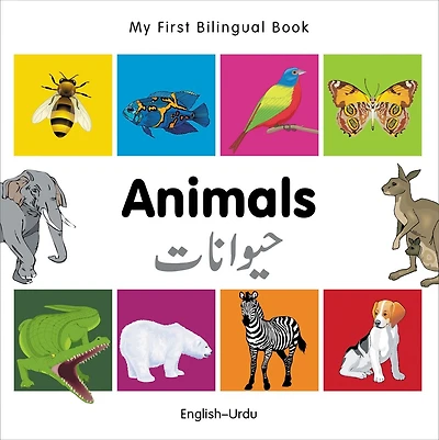 My First Bilingual Book–Animals (English–Urdu)