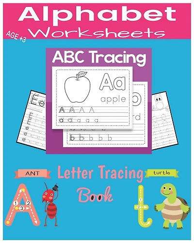 ABC Tracing Lettre Tracing book: Alphabet Handwriting Practice workbook for kids Preschool writing Workbook with Sight words for Pre K, Kindergarten and Kids Ages 3-5. ABC print handwriting book