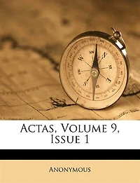 Actas, Volume 9, Issue 1