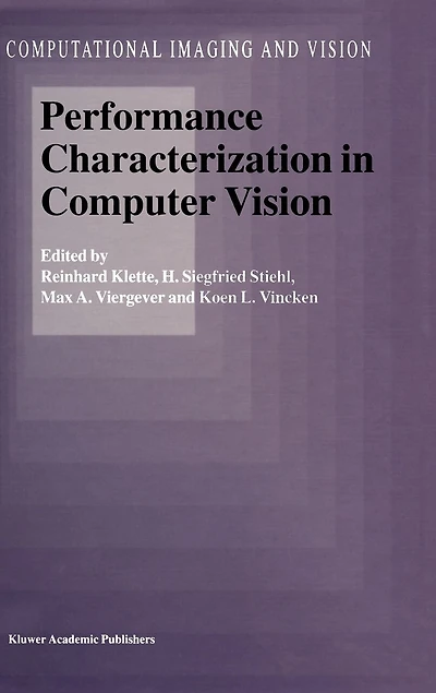 Performance Characterization Computer Vision