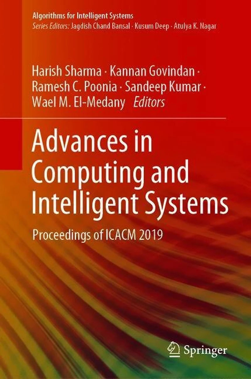 Advances Computing and Intelligent Systems: Proceedings of ICACM 2019