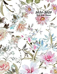 2021-2025 Five Year Planner: 60-month Schedule Organizer 8.5 X 11 With Floral Cover (volume 6)