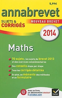 Maths: nouveau brevet 2014