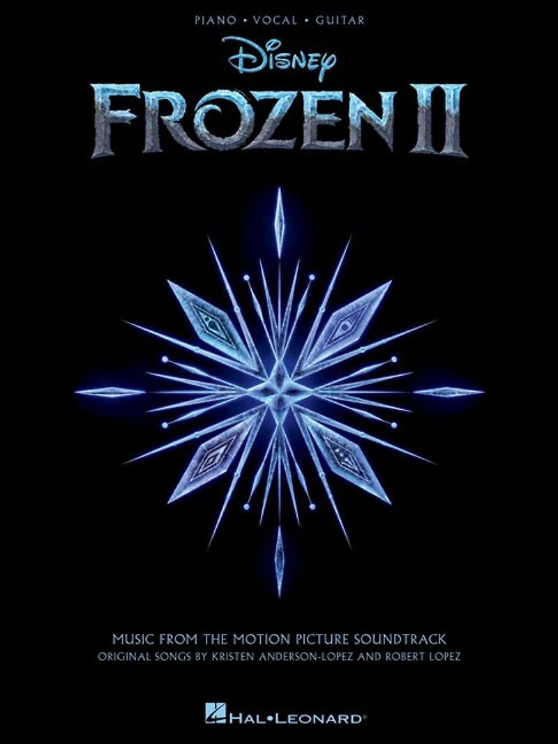 Frozen 2 Piano/vocal/guitar Songbook: Music From The Motion Picture Soundtrack