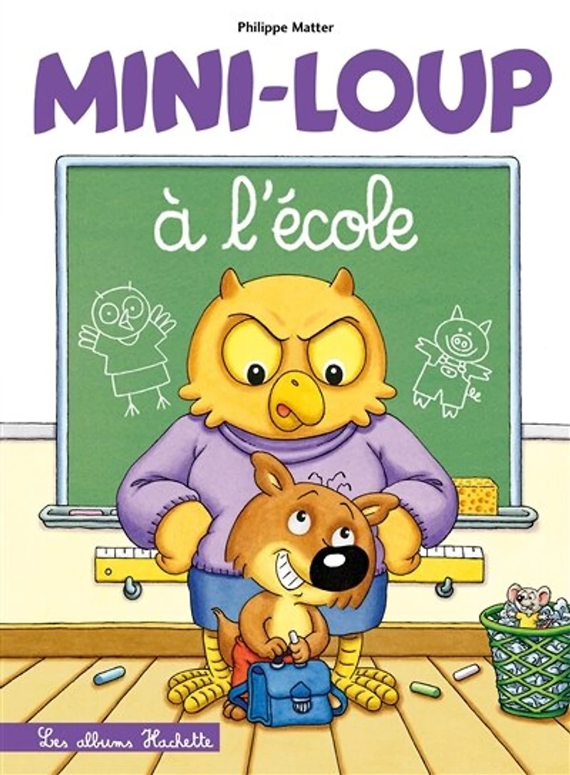Mini-Loup à l'école
