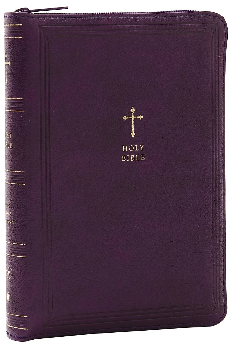 KJV Holy Bible: Compact with 43,000 Cross References, Black Leathersoft, Red Letter, Comfort Print: King James Version