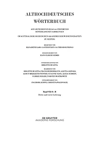Band VII: O – R. 3. und 4. Lieferung (ouga bis platamuos)