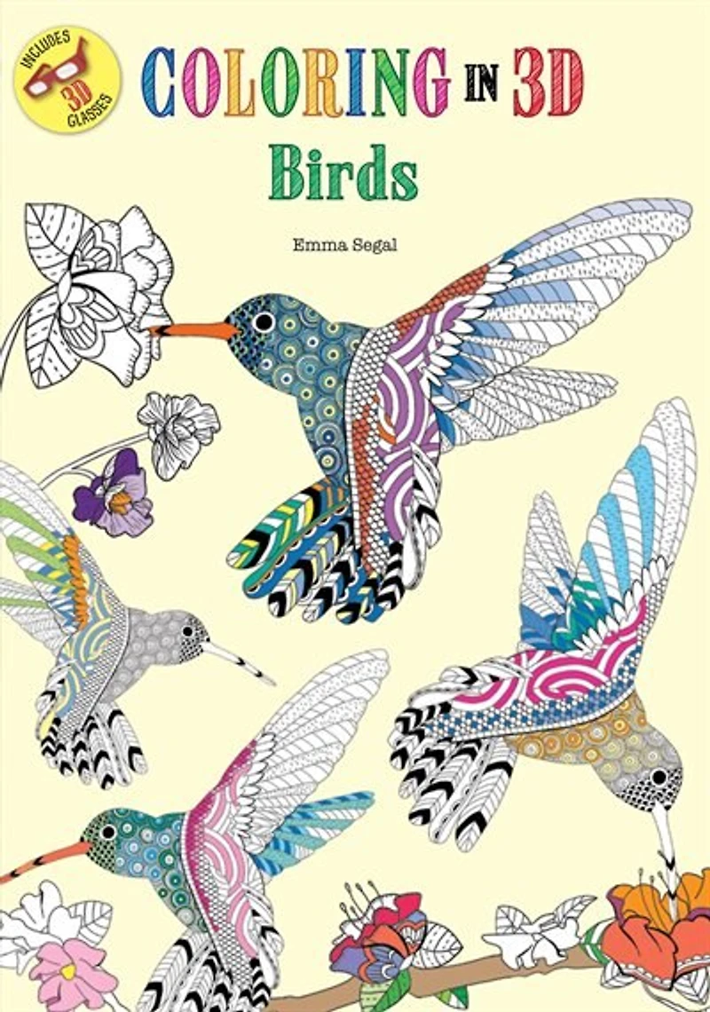 Coloring In 3d Birds