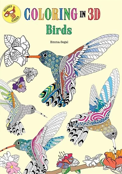 Coloring In 3d Birds