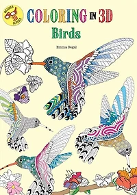 Coloring In 3d Birds
