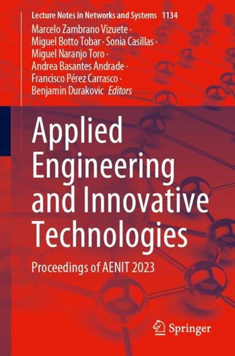 Applied Engineering and Innovative Technologies: Proceedings of AENIT 2023