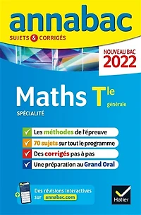 Maths spécialité terminale générale: nouveau bac 2022