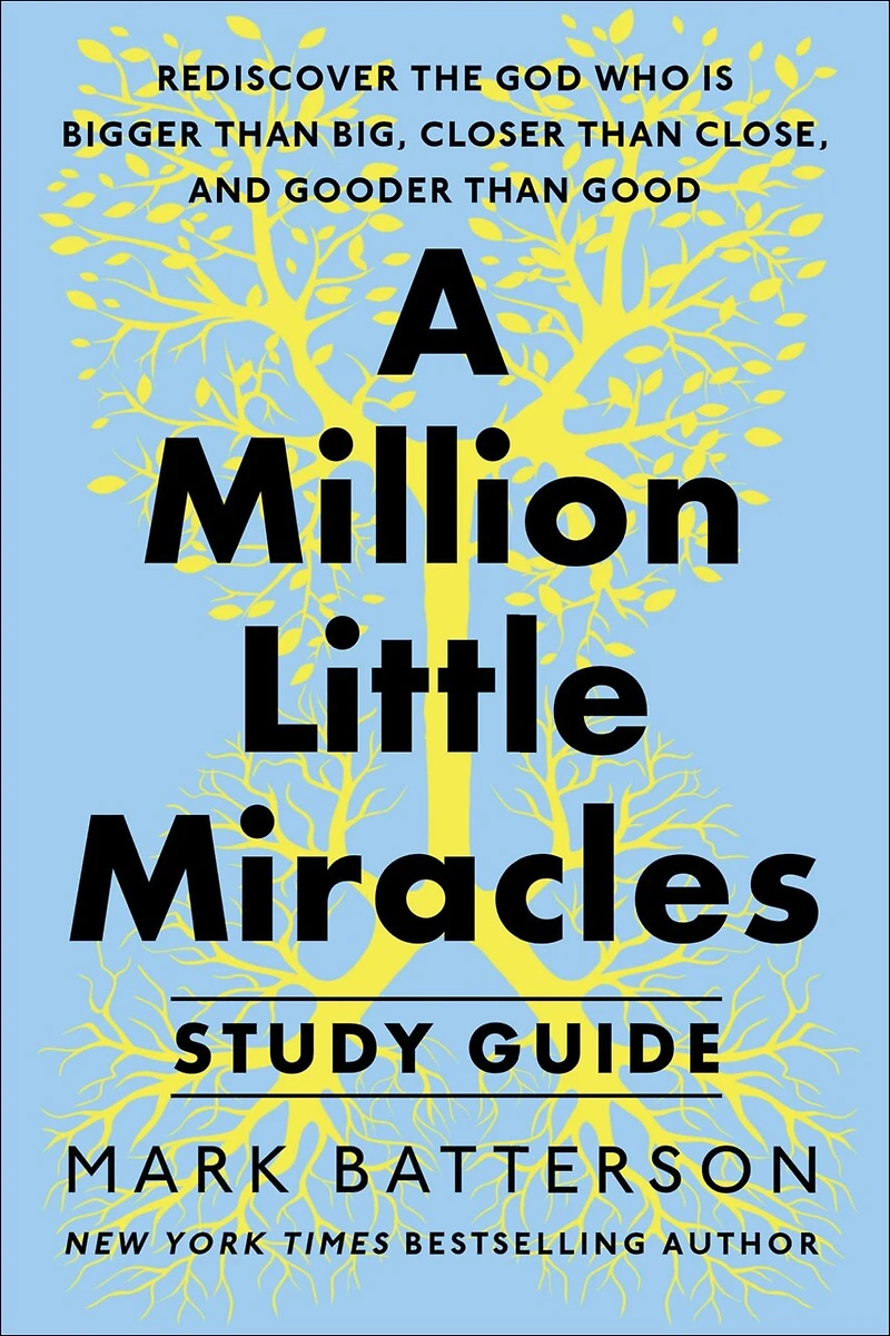 A Million Little Miracles Study Guide: Rediscover the God Who Is Bigger Than Big, Closer Then Close, and Gooder Good