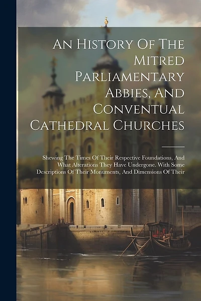 An History Of The Mitred Parliamentary Abbies, And Conventual Cathedral Churches: Shewing The Times Of Their Respective Foundations, And What Alterations They Have Undergone. With Some Descriptions Of Their Monuments, And Dimensions Of Their