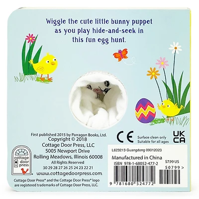 Hippity, Hoppity, Little Bunny Puppet Book