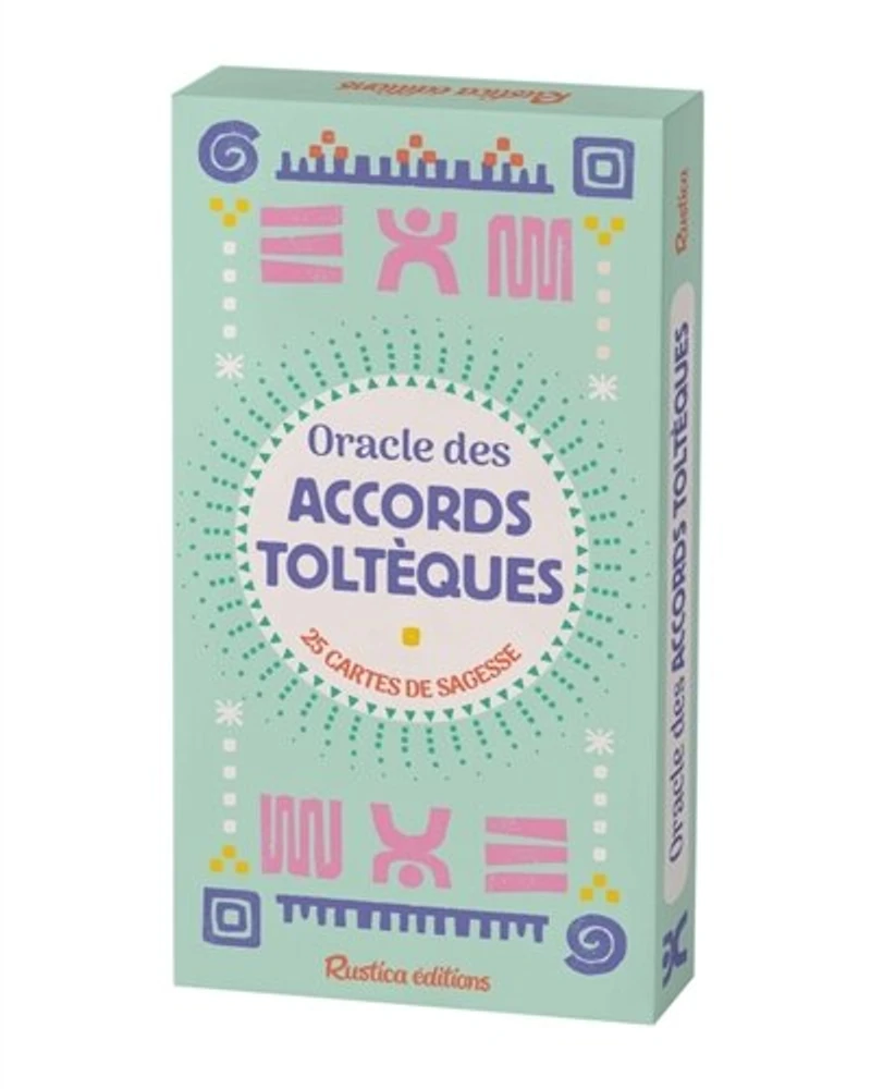 Oracle des accords toltèques: 25 cartes de sagesse
