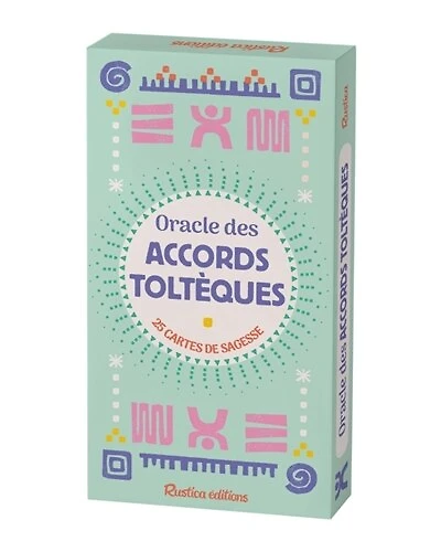 Oracle des accords toltèques: 25 cartes de sagesse