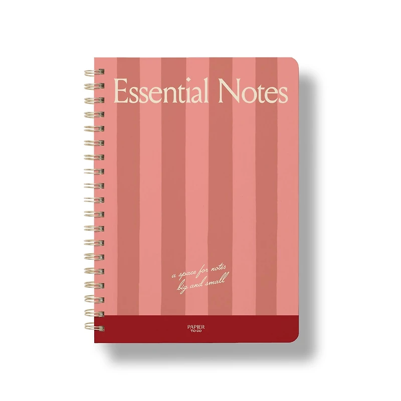Essential Notes B5 Spiral Lined Notebook
