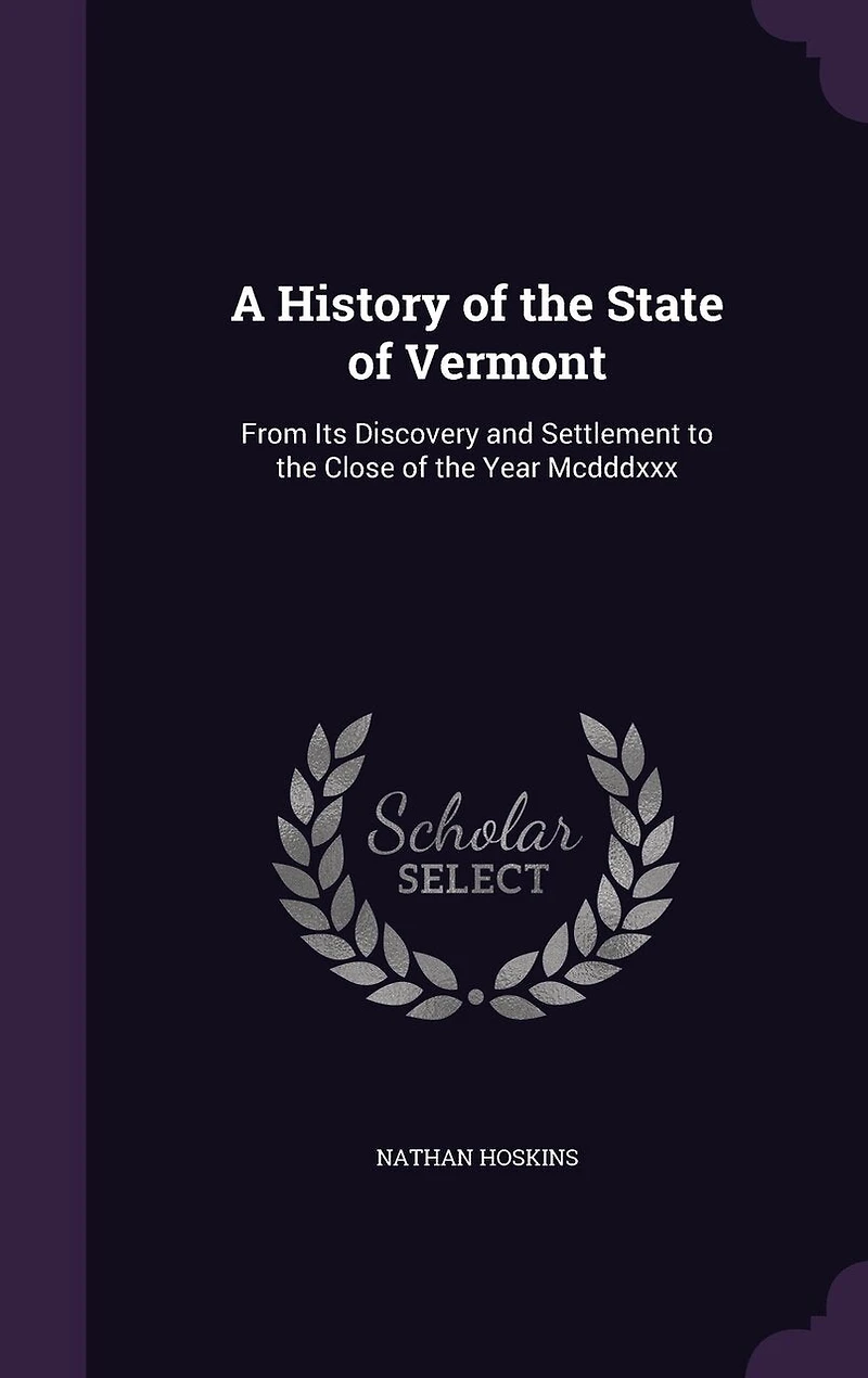 A History of the State Vermont