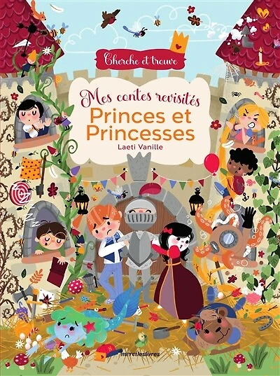 Princes et princesses: cherche et trouve