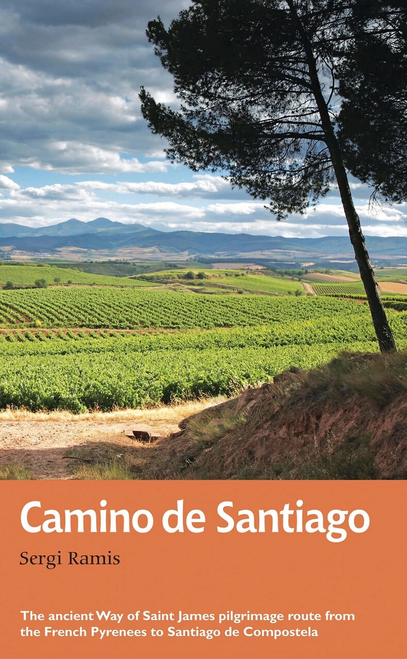 Camino de Santiago: the ancient Way of Saint James pilgrimage route from French Pyrenees to Santiago Compostela