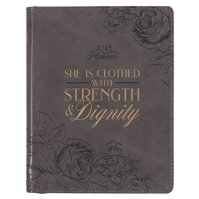 2025 18-Month Planner Strength & Dignity Prov. 31:25