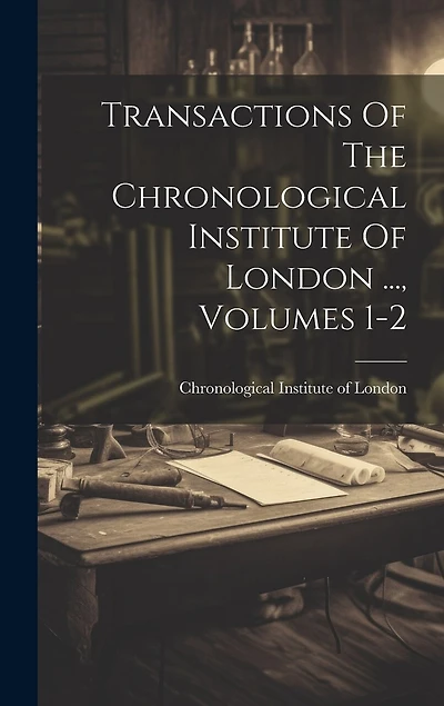 Transactions Of The Chronological Institute Of London ..., Volumes 1-2