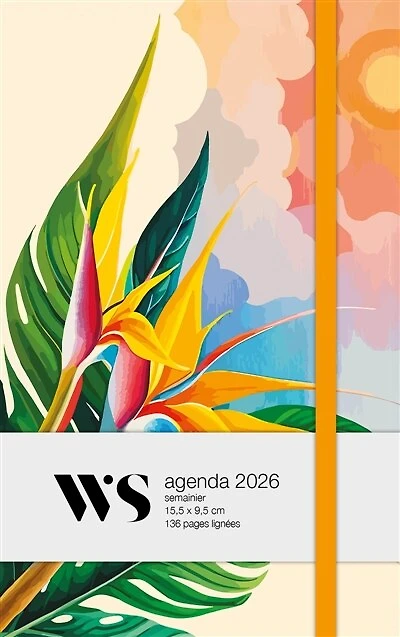 Agenda 2026: Fleurs tropicales