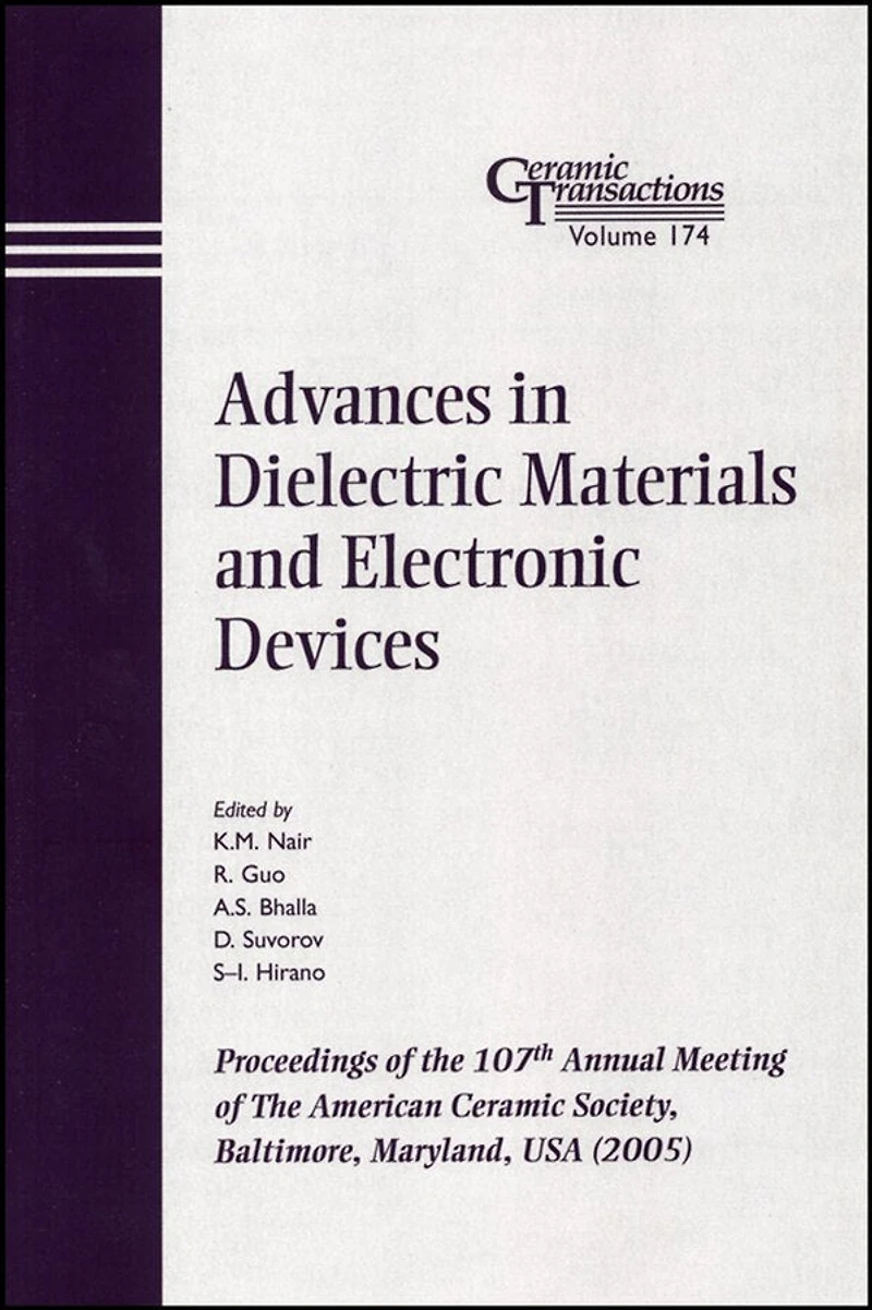 Advances and Applications Electroceramics