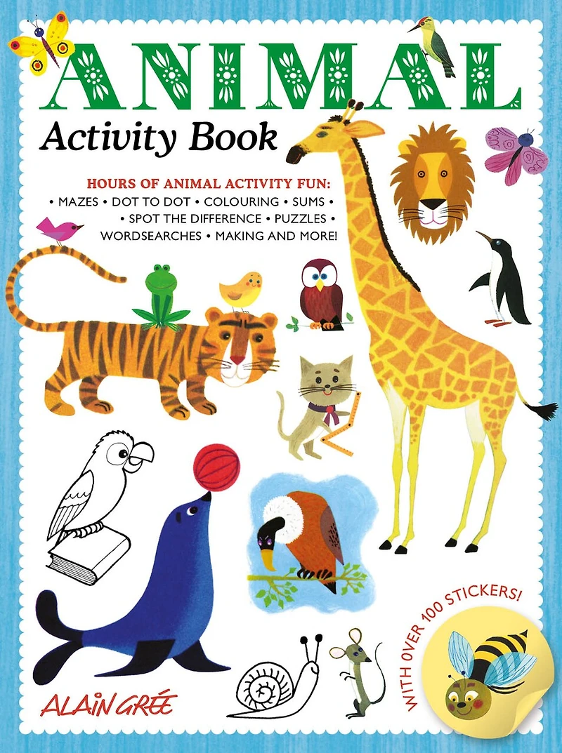 Animal Activity Book