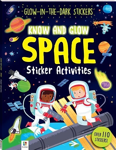 KNOW & GLOW SPACE STICKER ACTIVITIES