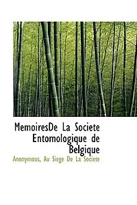 MemoiresDe La Société Entomologique de Belgique