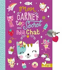Mon carnet top secret petit chat