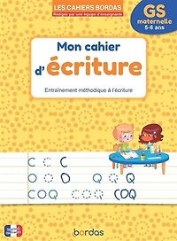 Mon cahier d'écriture: entraînement méthodique à l'écriture