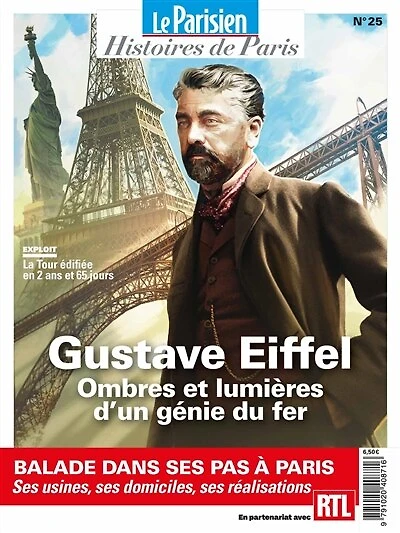 Parisien (Le), hors série: histoires de Paris, n°25. Gustave Eiffel